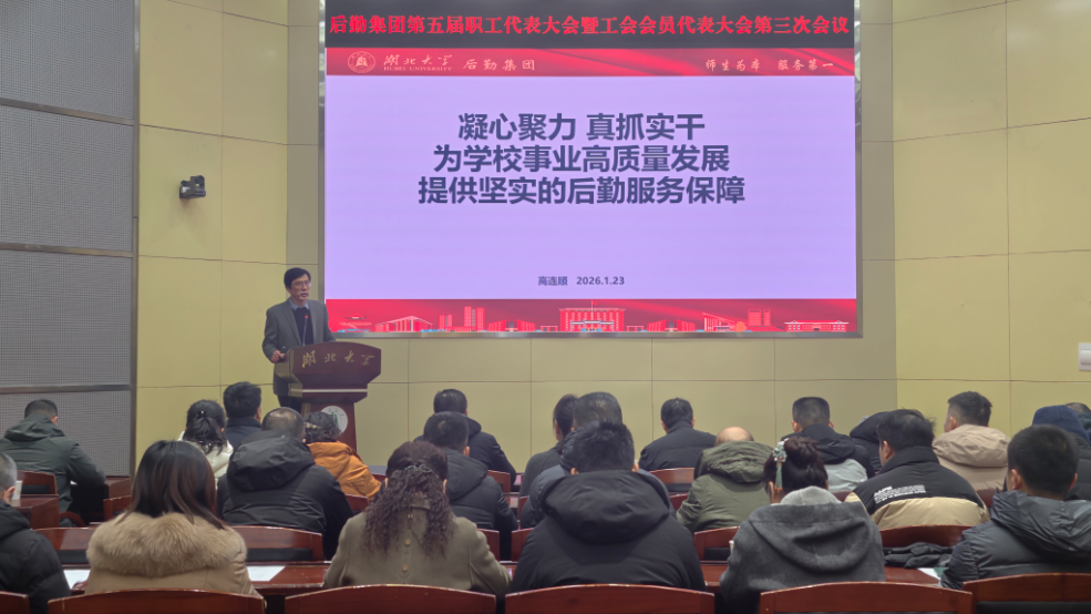 后勤集团召开第五届职代会暨工代会第三次会议